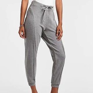 NWT Express Detailed High Rise Grey Joggers size S